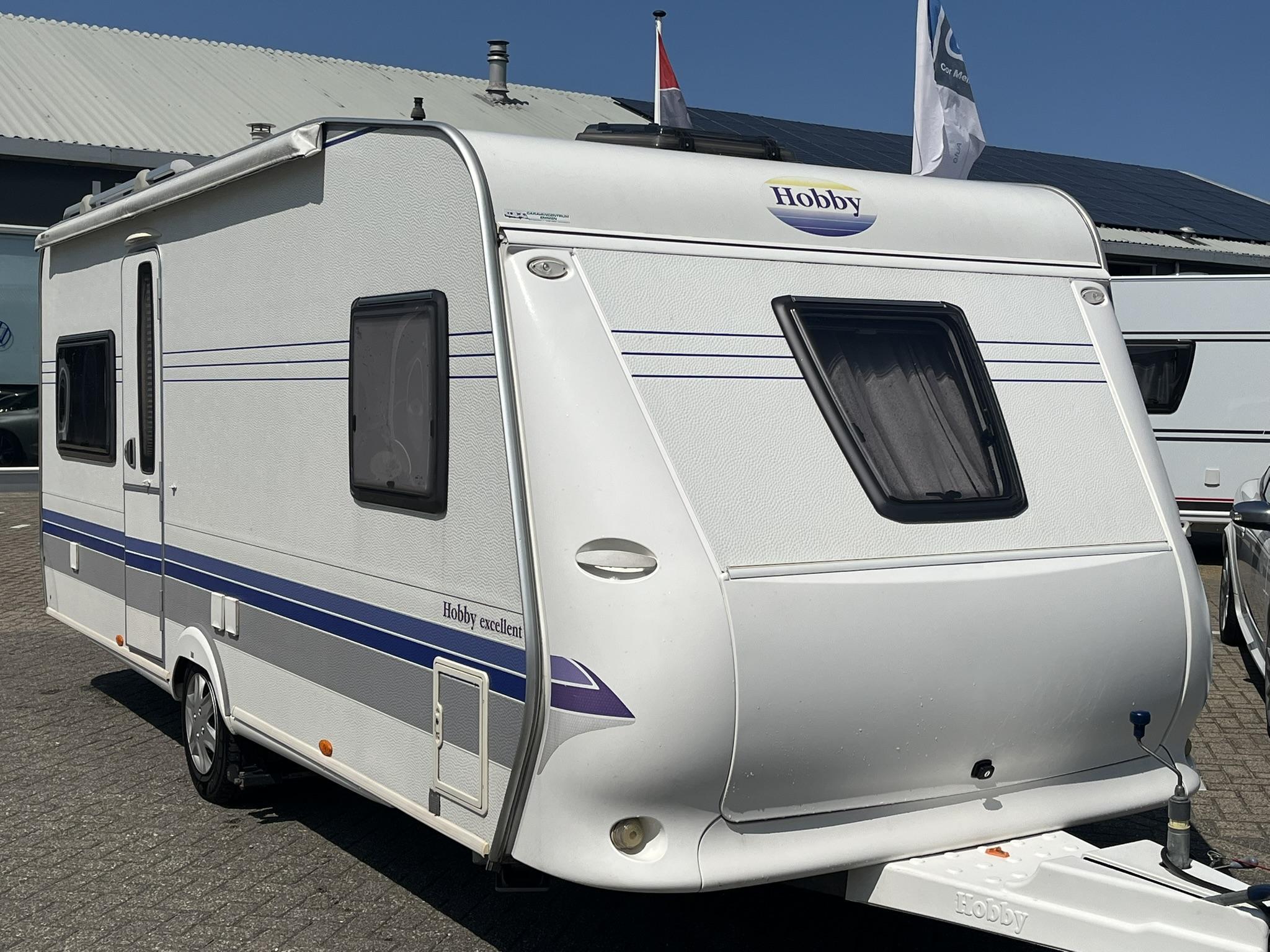 Hobby Excellent 540 UFE AIRCO/MOVER/TENT/FIETSEND