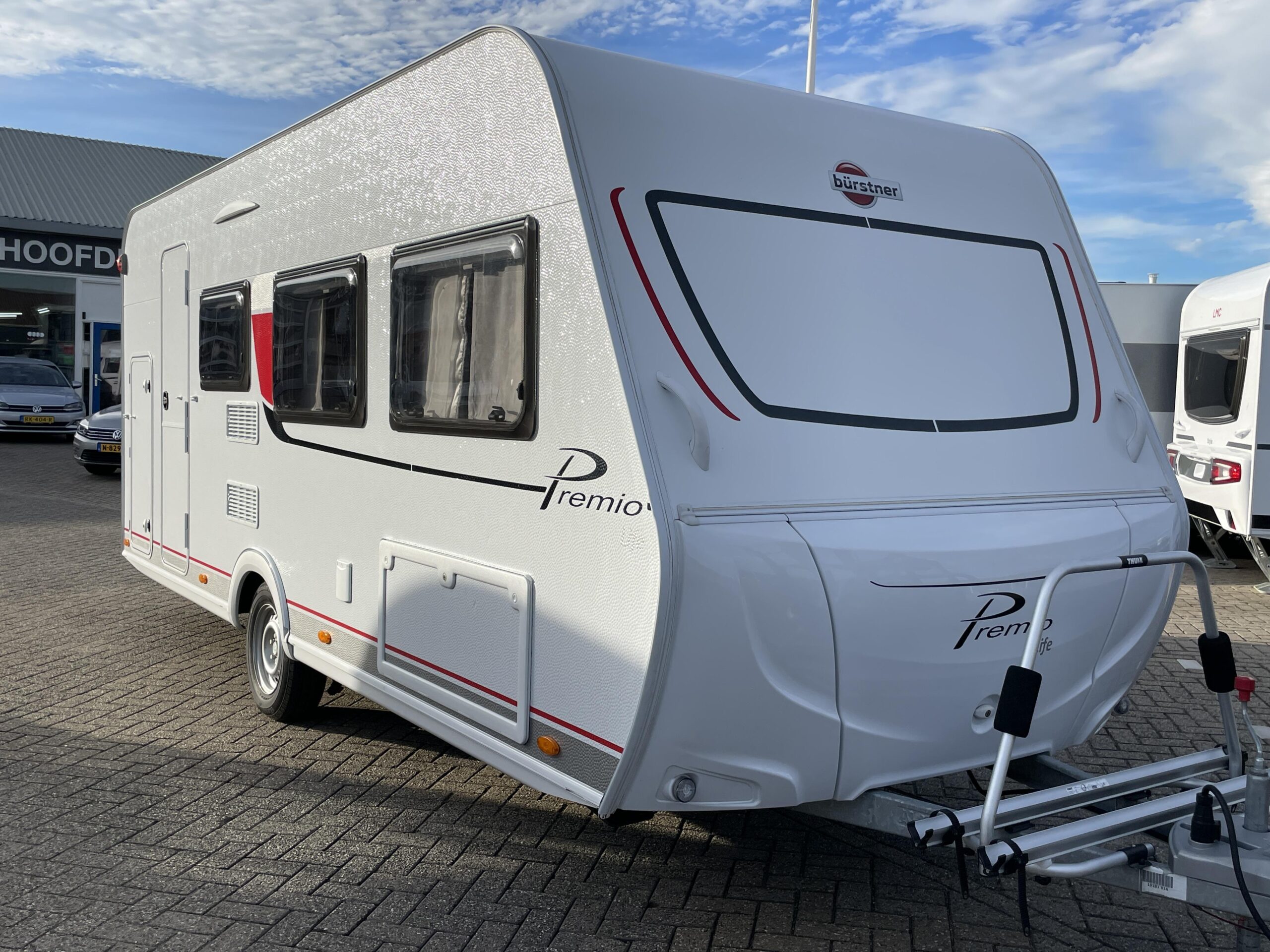 Bürstner Premio Life 490 TK VOORTENT/FIETSENDRAGER