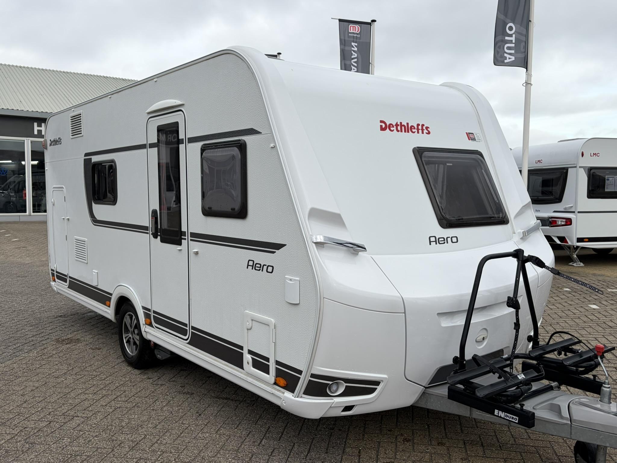 Dethleffs Aero 470 FSK AIRCO/TENT/MOVER/FIETSEND